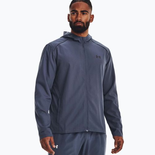 Pánska bežecká bunda Under Armour Storm Run s kapucňou Blue 1376795