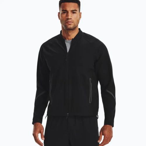 Under Armour Unstoppable Bomber pánska tréningová bunda čierna 1377170