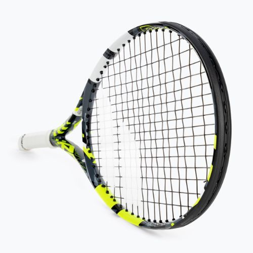 Detská tenisová raketa Babolat Pure Aero Junior 25 šedo-žltá 140468