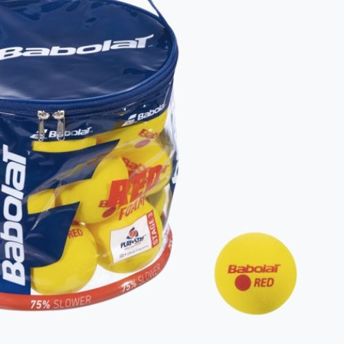 Babolat Červené penové tenisové loptičky 24 ks žlté 516004