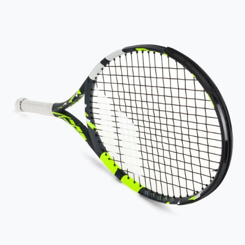 Detská tenisová raketa Babolat Aero Junior 25 modrá/žltá 140476