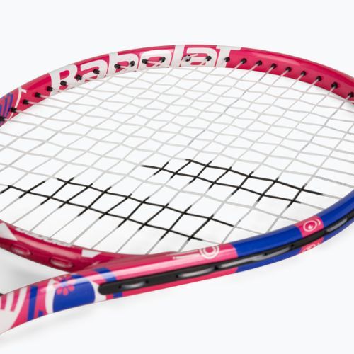 Detská tenisová raketa Babolat B Fly 19 ružovo-biela 140484