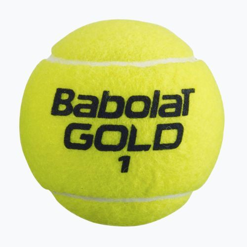 Detské tenisové loptičky Babolat Gold Championship 18 x 4 ks žlté 502082