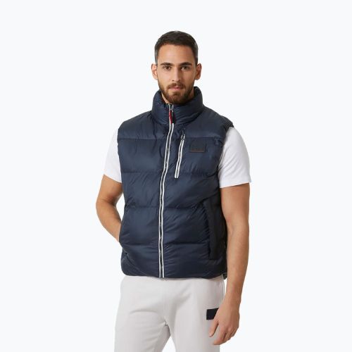 Pánske turistické oblečenie bez rukávov  Helly Hansen Rwb Puffy tmavomodré 53877_597