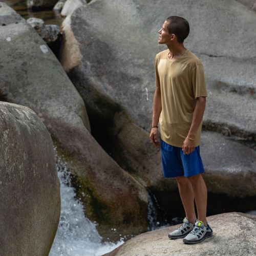 Salomon Techamphibian 5 pánska obuv do vody light grey L47113800