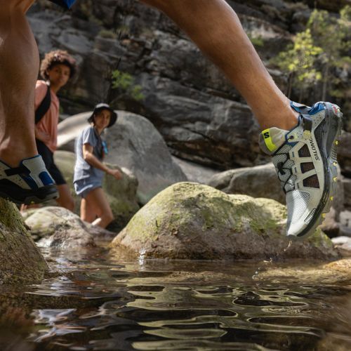 Salomon Techamphibian 5 pánska obuv do vody light grey L47113800