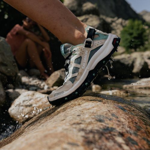 Salomon Techamphibian 5 dámska obuv do vody sivá L47117100