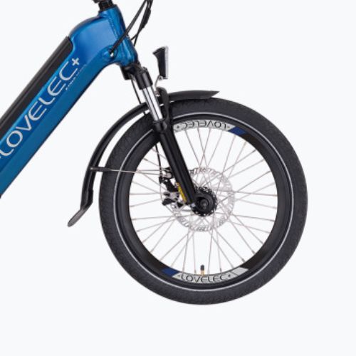 LOVELEC Flip 15Ah modrý skladací elektrický bicykel B400368