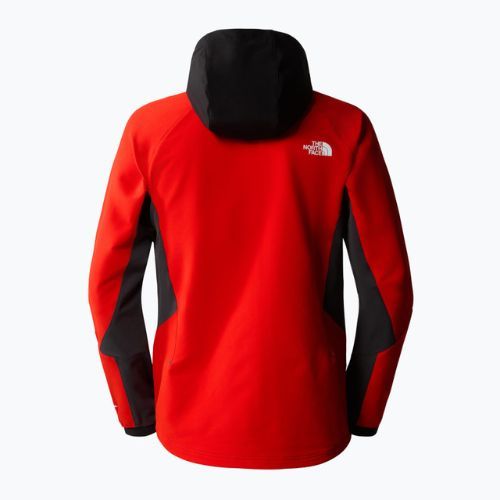 Pánska softshellová bunda The North Face AO Softshell Hoodie red NF0A7ZF5IJN1