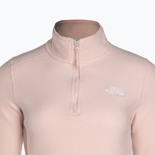 Dámska fleecová mikina The North Face 100 Glacier 1/4 Zip pink NF0A5IHNLK61