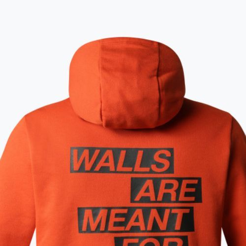 Pánska trekingová mikina The North Face Outdoor Graphic Hoodie Light orange NF0A827ILV41