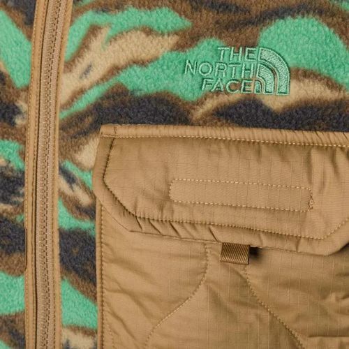 Pánska trekingová mikina The North Face Royal Arch FZ hnedá a zelená NF0A7UJBIOO1