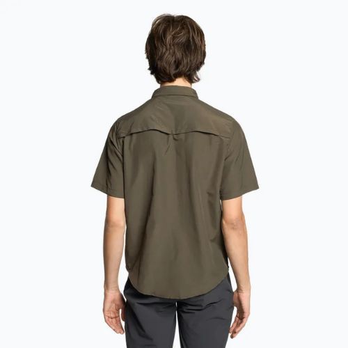 Pánske turistické tričko The North Face Sequoia SS green NF0A4T1921L1