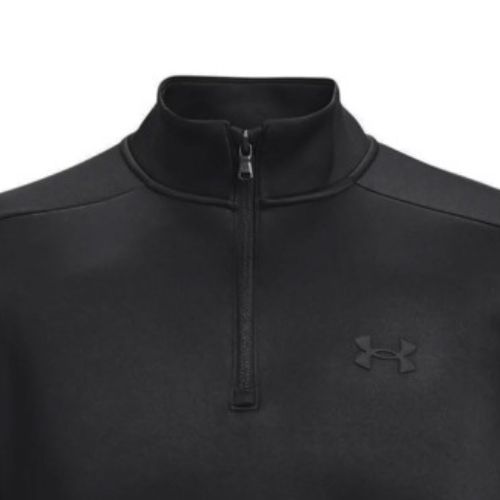 Under Armour Armour Fleece 1/4 Zip pánska tréningová mikina čierna 1373358-001