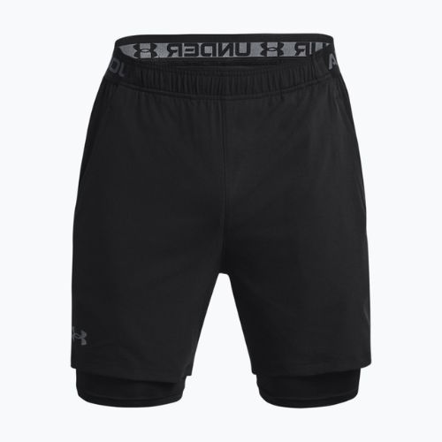 Under Armour Vanish Woven 2In1 Sts pánske tréningové šortky čierne 1373764