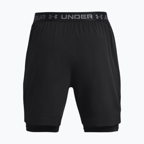 Under Armour Vanish Woven 2In1 Sts pánske tréningové šortky čierne 1373764