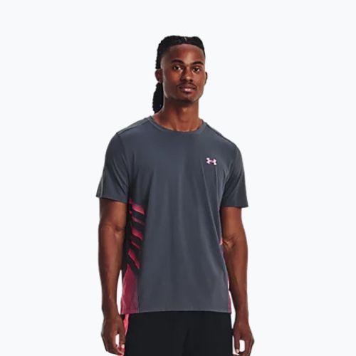 Pánske bežecké tričko Under Armour Iso-Chill Laser Heat sivé 1376518