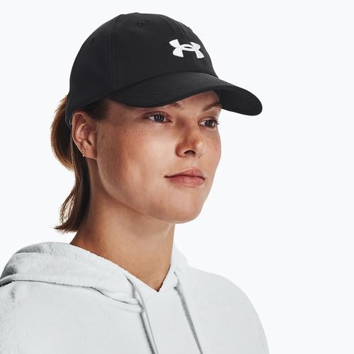 Under Armour Blitzing Adj Black/White dámska baseballová čiapka 1376705