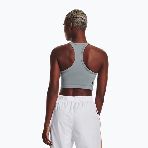 Dámske tréningové tielko Under Armour Rush Seamless modré 1377597