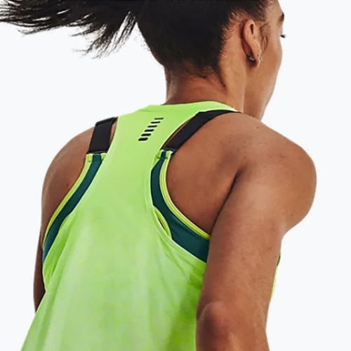 Dámske bežecké tielko Under Armour Rush Cicada Singlet žlté 1378404