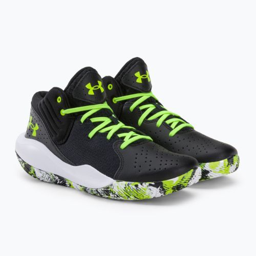 Pánska basketbalová obuv Under Armour Jet '21 black and white 3024260