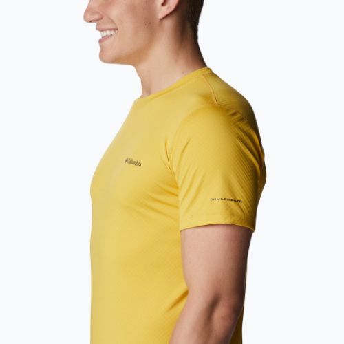 Columbia Zero Rules pánske trekingové tričko žlté 1533313742