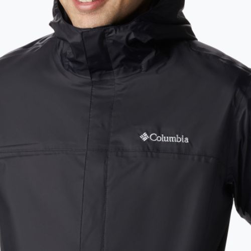 Columbia Watertight II pánska bunda do dažďa čierna 1533898010