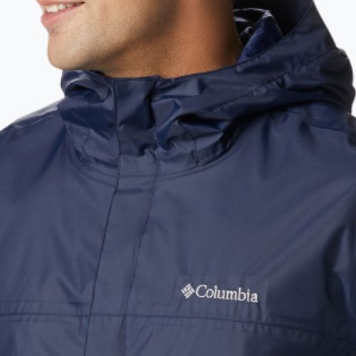 Columbia Watertight II pánska bunda do dažďa navy blue 1533898464