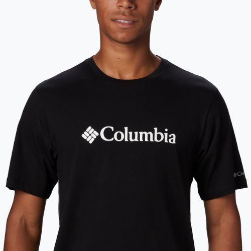 Columbia CSC Basic Logo pánske trekingové tričko čierne 1680053010