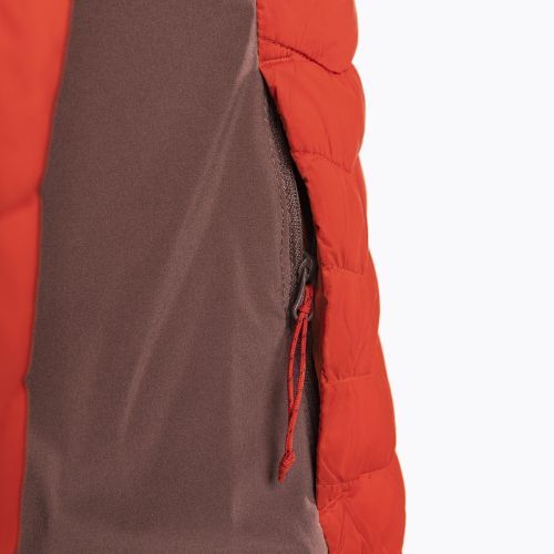 Columbia Powder Pass Pánska hybridná bunda s kapucňou červená 1773271839