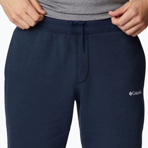 Pánske trekingové šortky Columbia Logo Fleece navy blue 1884601464