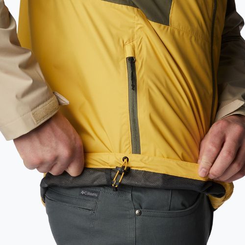 Columbia Inner Limits II pánska bunda do dažďa yellow-beige 1893991742