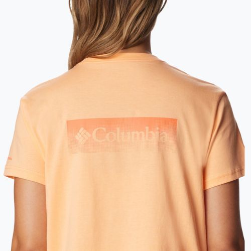 Columbia dámske tričko North Cascades Cropped orange 1930051826