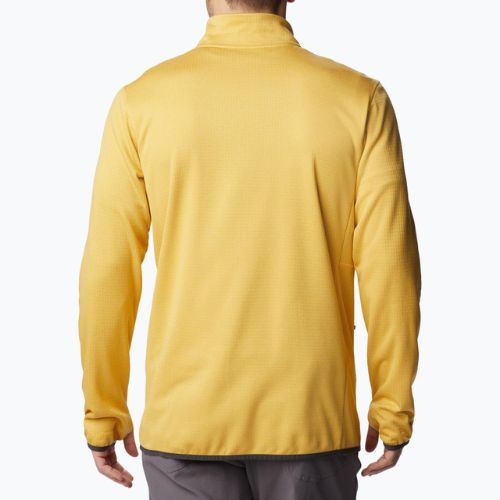 Columbia pánska trekingová mikina Park View Fleece FZ yellow 1952222