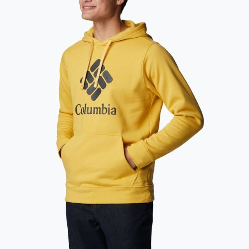 Columbia Trek Hoodie pánska treková mikina žltá 1957913