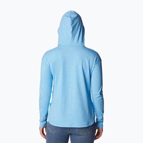 Columbia dámska trekingová mikina Sun Trek EU Hooded Pullover blue 1981541