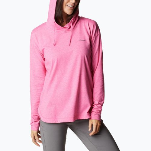 Columbia dámska trekingová mikina Sun Trek EU Hooded Pullover pink 1981541656