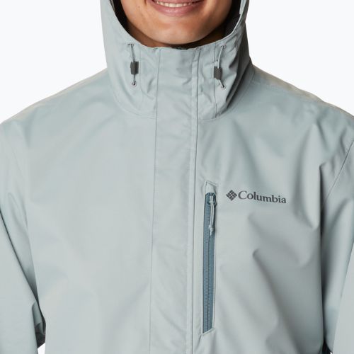 Columbia pánska bunda do dažďa Hikebound modrá 1988621