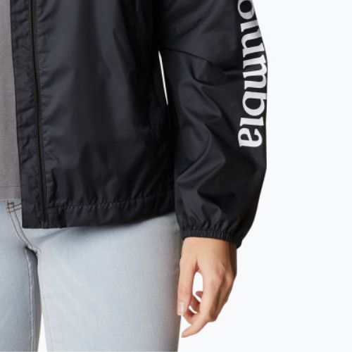 Columbia Flash Challenger Novelty dámska vetrovka čierna 1989503010