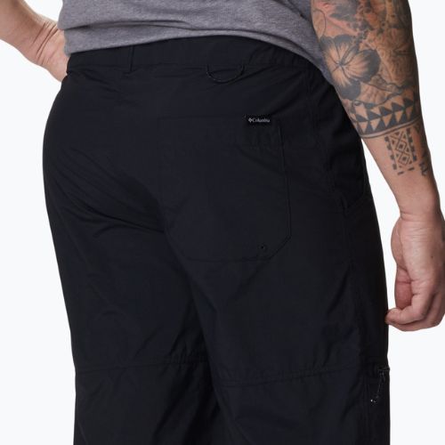 Pánske trekingové šortky Columbia Summerdry Belted black 2030843010
