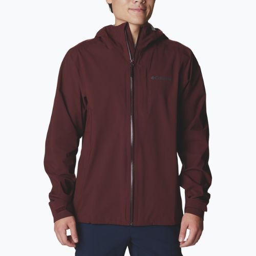 Columbia Omni-Tech Ampli-Dry pánska membránová bunda do dažďa bordová 1932854