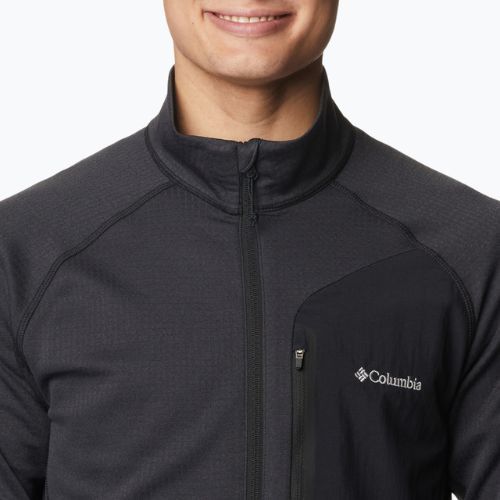 Columbia pánska trekingová mikina Triple Canyon Full Zip black 2031311