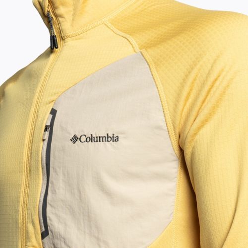 Columbia pánska trekingová mikina Triple Canyon Full Zip žltá 2031311
