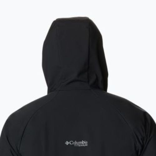 Columbia Platinum Peak pánska softshellová bunda čierna 2034431010