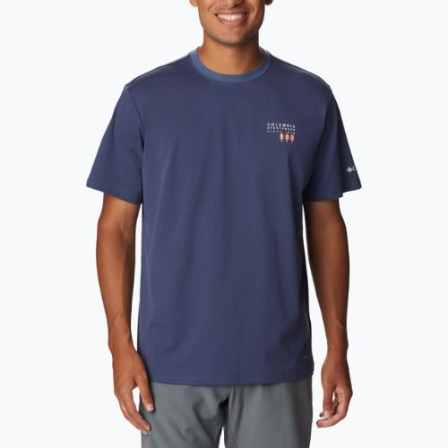 Columbia Legend Trail pánske trekingové tričko navy blue 2036533