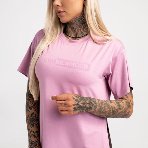 Dámske tréningové tričko Gym Glamour Glamour Pink 418