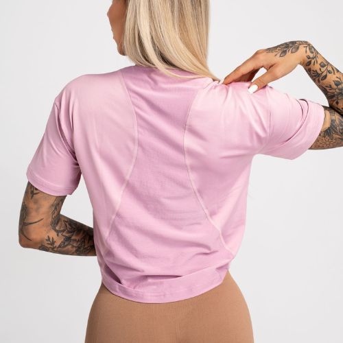 Dámske tréningové tričko Gym Glamour Sport Pink 426