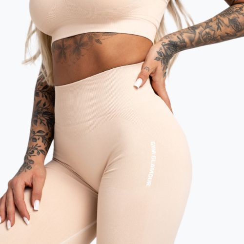 Dámske tréningové legíny Gym Glamour Compress Almond 456