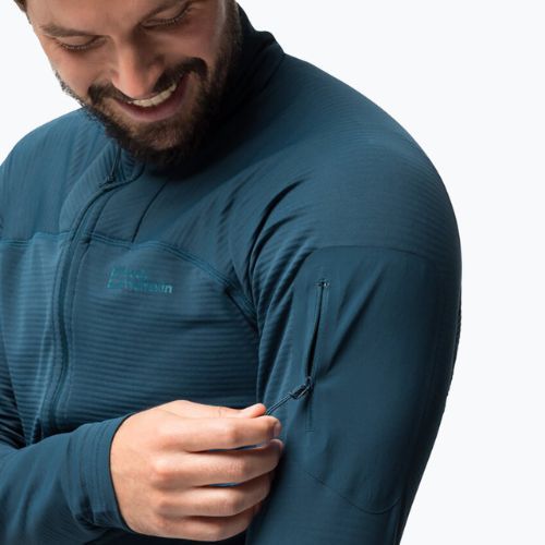 Jack Wolfskin pánska trekingová bunda Prelight FZ navy blue 1711001