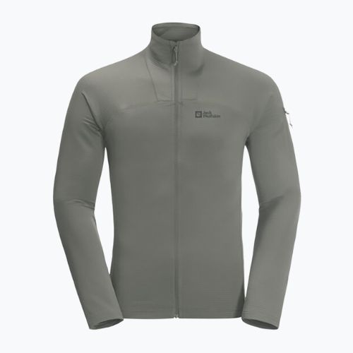Jack Wolfskin pánska trekingová bunda Prelight FZ green 1711001